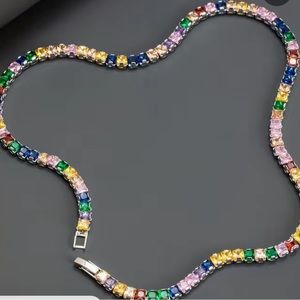 Multicolor Gemstone Necklace
